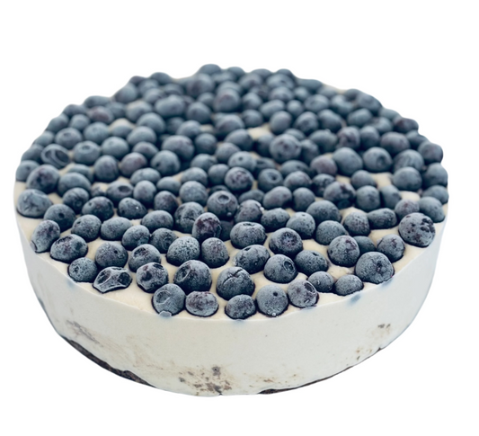 WILD BLUEBERRY RAW CAKE