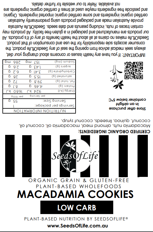 LOW CARB MACADAMIA COOKIE