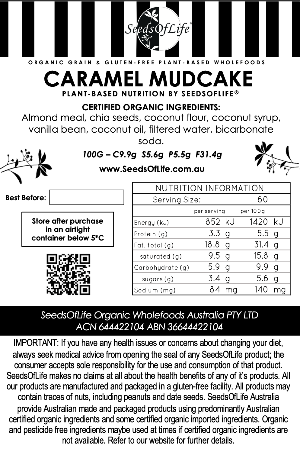 LOW CARB CARAMEL MUDCAKE
