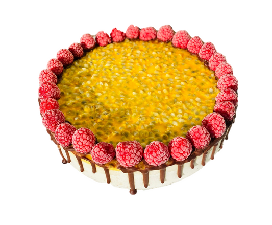 PASSIONFRUIT RAW CAKE