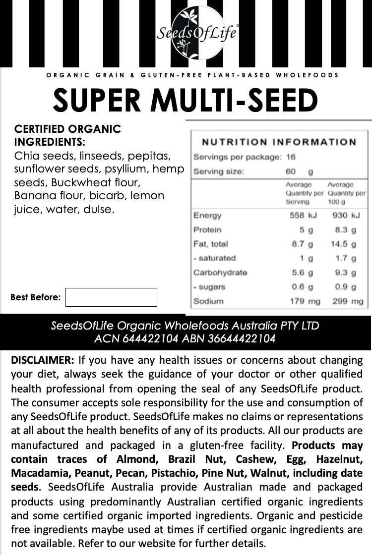 SUPER MULTISEED BREAD