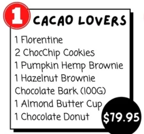 CACAO LOVERS PACK save $20