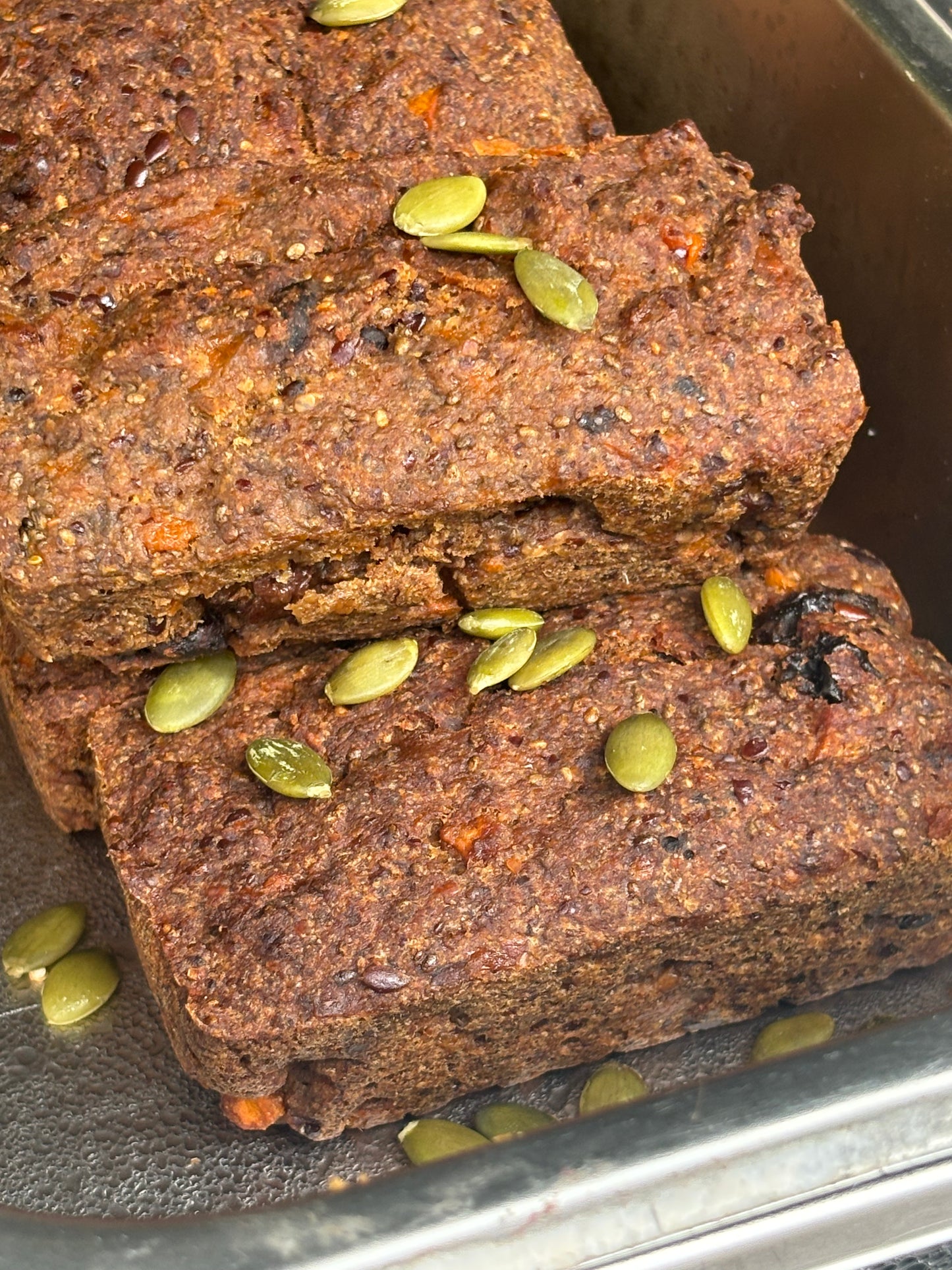 CARROT & WALNUT BROWNIE