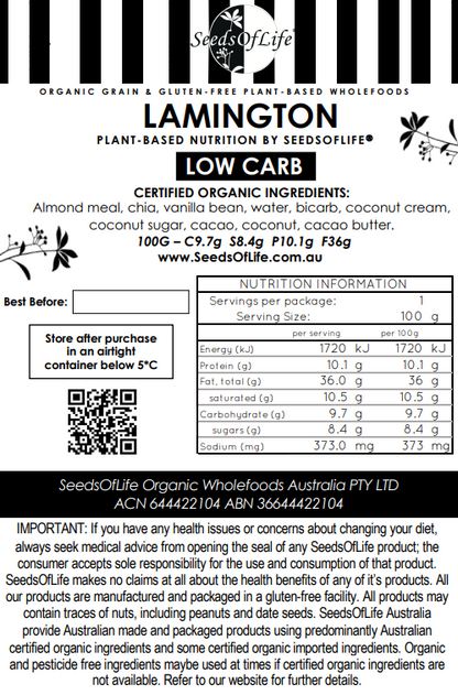 LOW CARB LAMINGTON