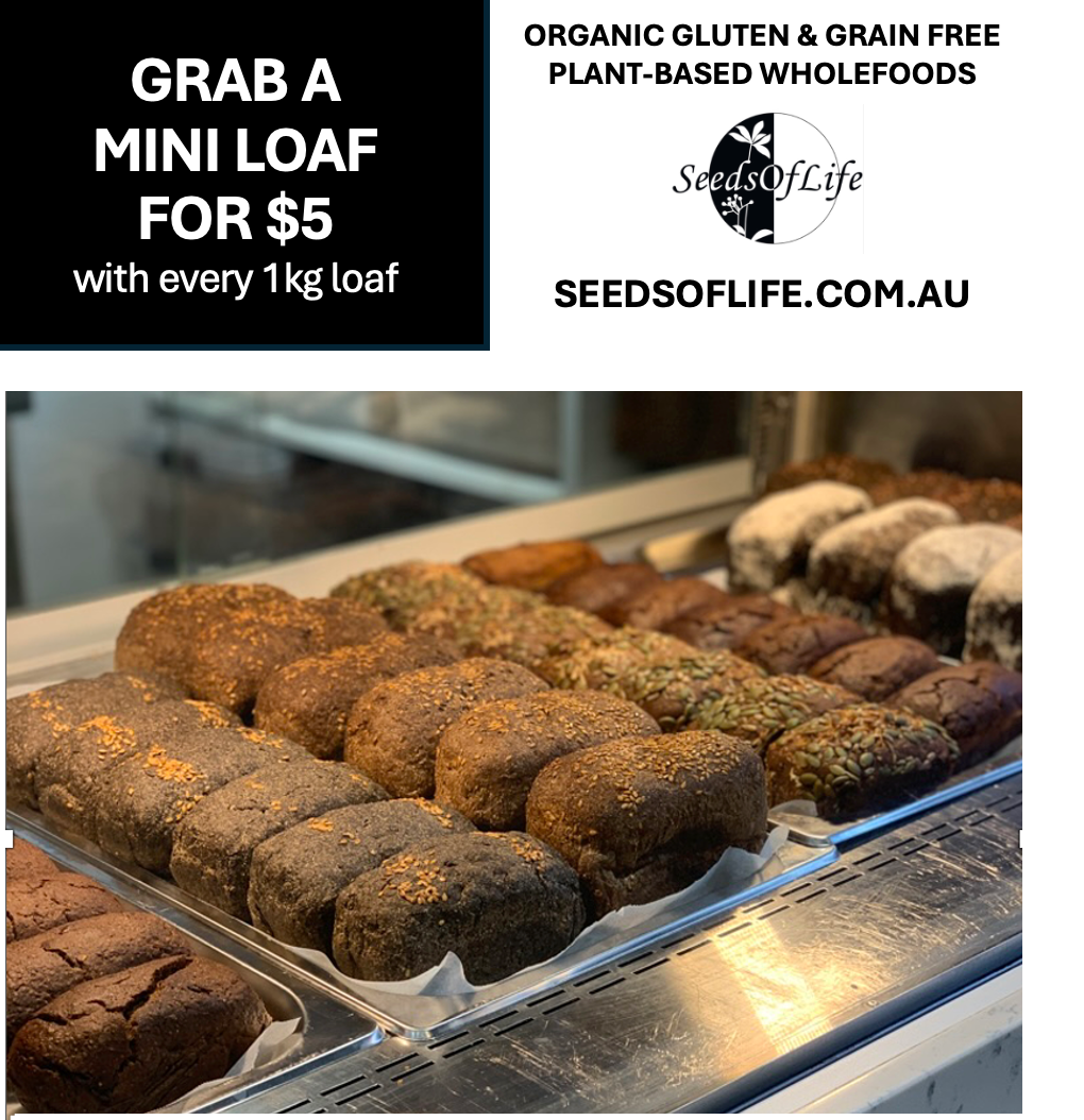 BUY 1 KG LOAF AND GET A MINI LOAF FOR $5