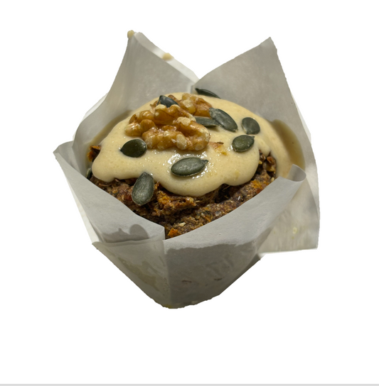 CARROT & WALNUT MUFFIN x 3