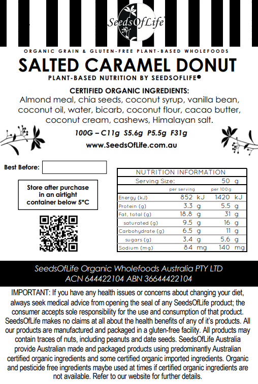 ASSORTED LOW CARB DONUTS x6