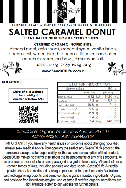 SALTED CARAMEL DONUT 90g