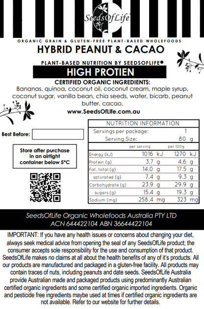 HYBRID GOOEY PEANUT BUTTER CHOC BROWNIES